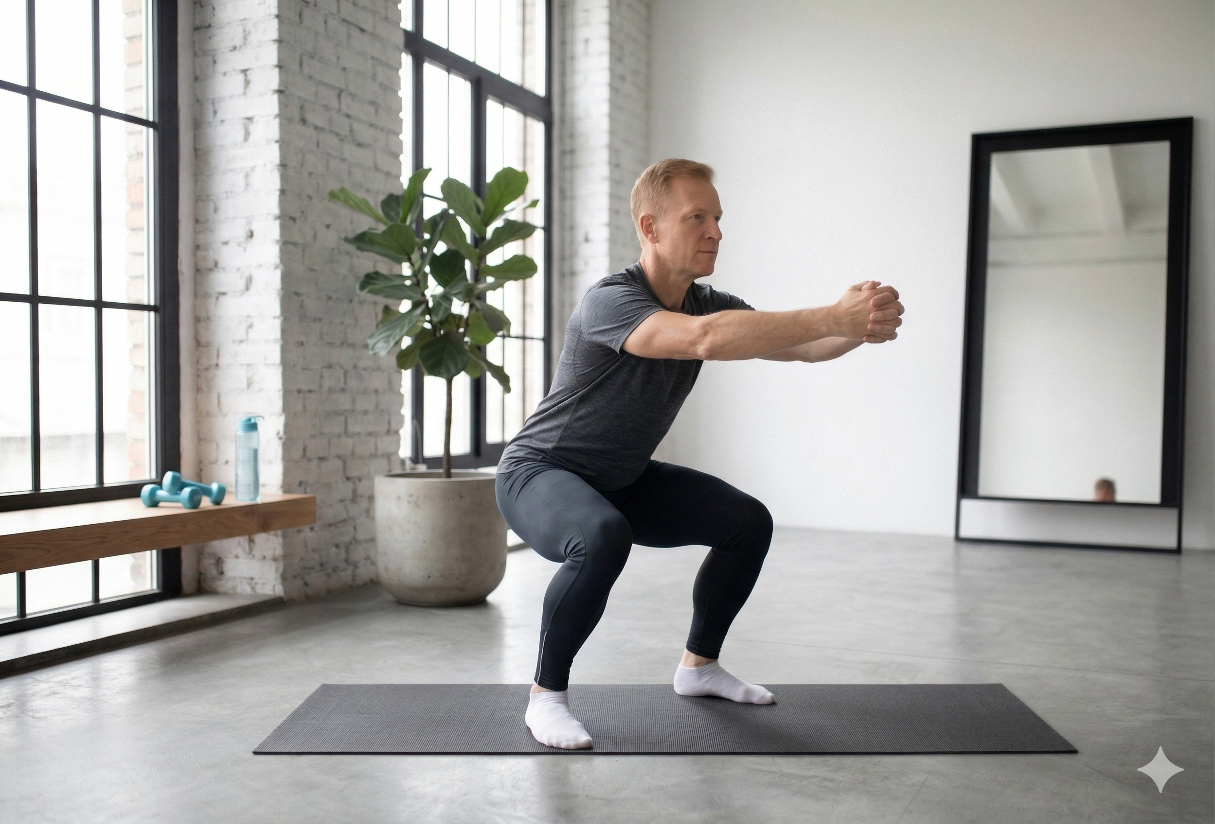 Workout form demonstration